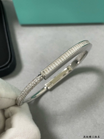 Tiffany & Co. T Lock Square Diamond Bracelet