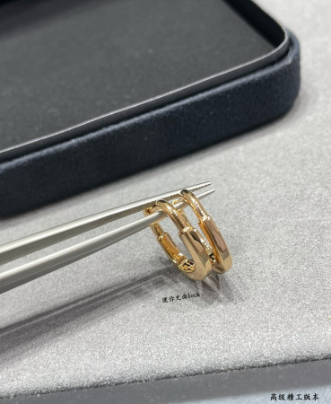 Tiffany & Co. Mini Smooth Lock Earrings