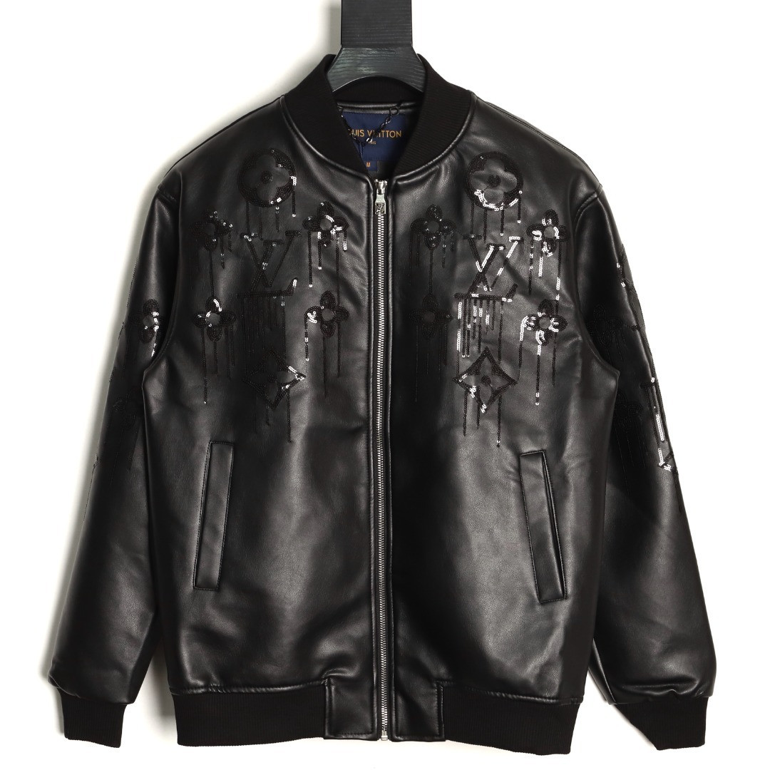 Louis Vuitton LV 25SS Leather Jacket
