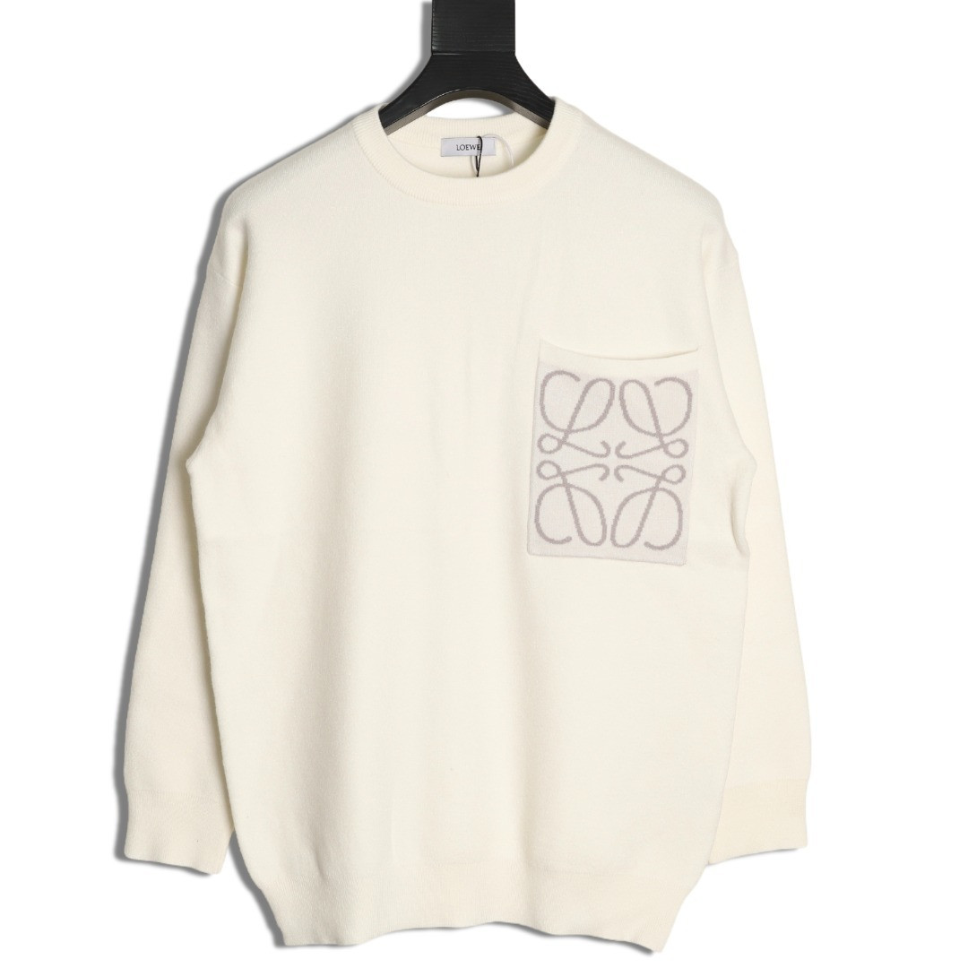 LOEWE 23ss Anagram Knitting Sweaters