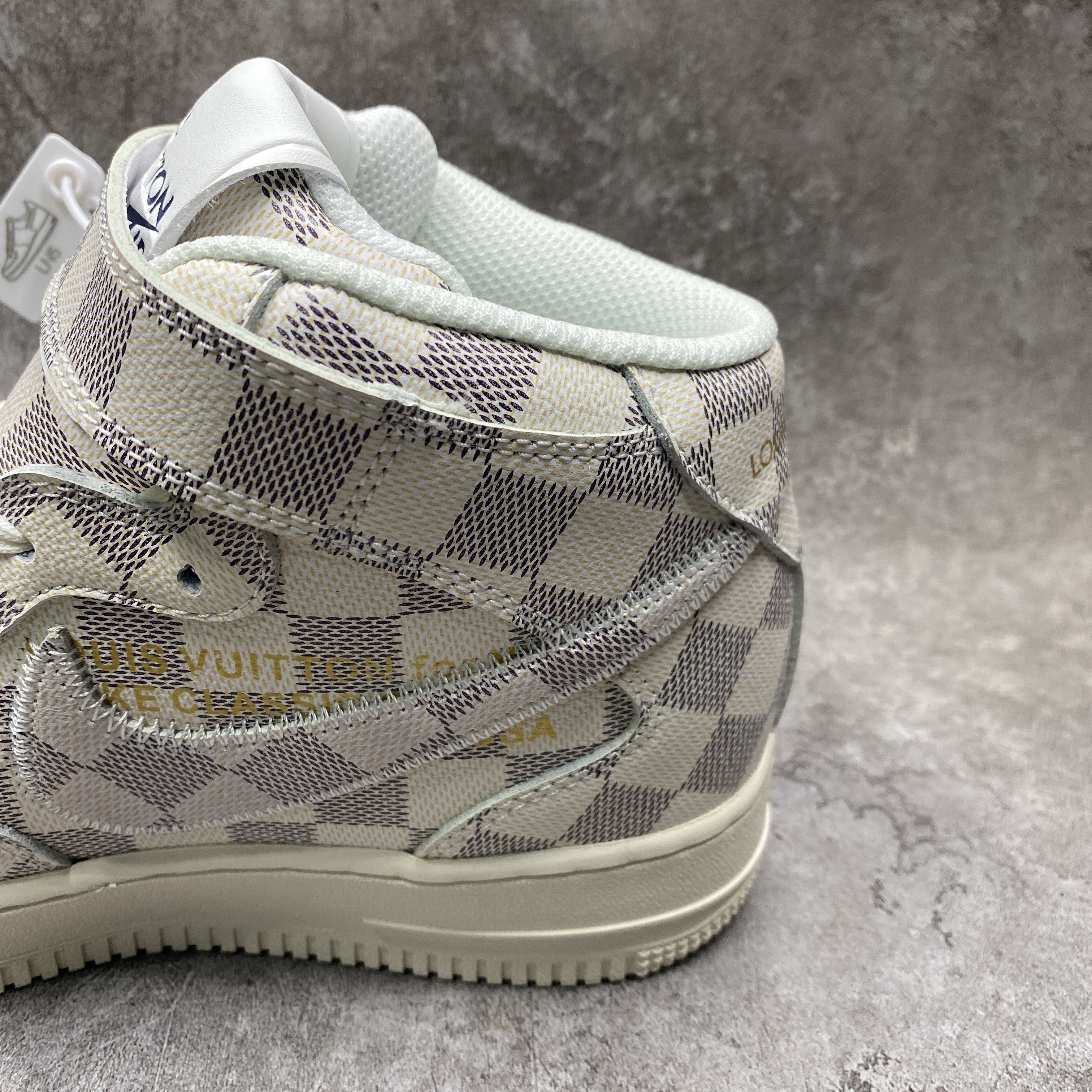 1V x Nike Air Force 1 Mid By Virgil Abloh Graffiti