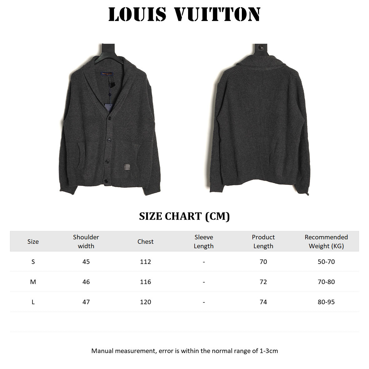 Louis Vuitton LV 24FW Cardigan Sweaters