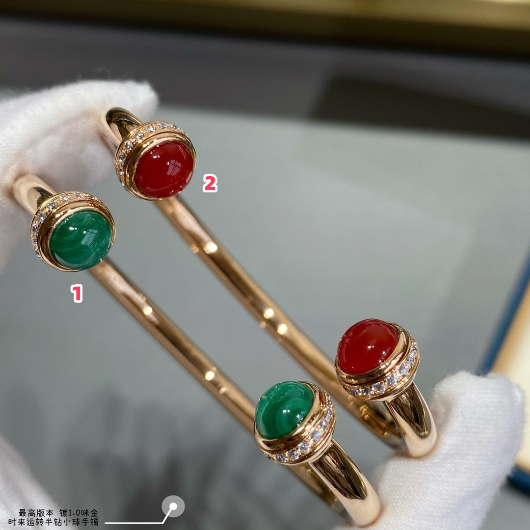 Piaget half-diamond rotating ball Bracelet