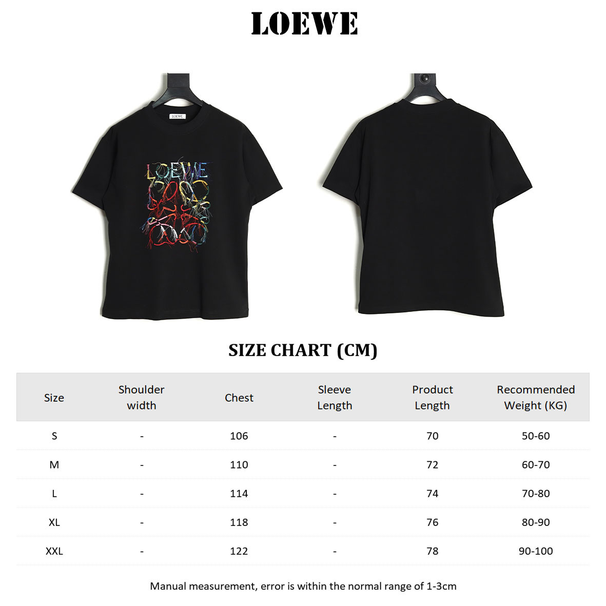 Loewe 25ss Short-sleeved T-shirt