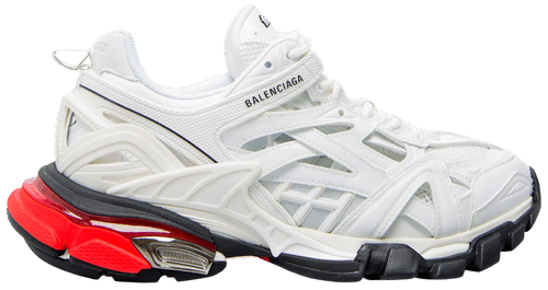 Balenciga Track Trainer White Red