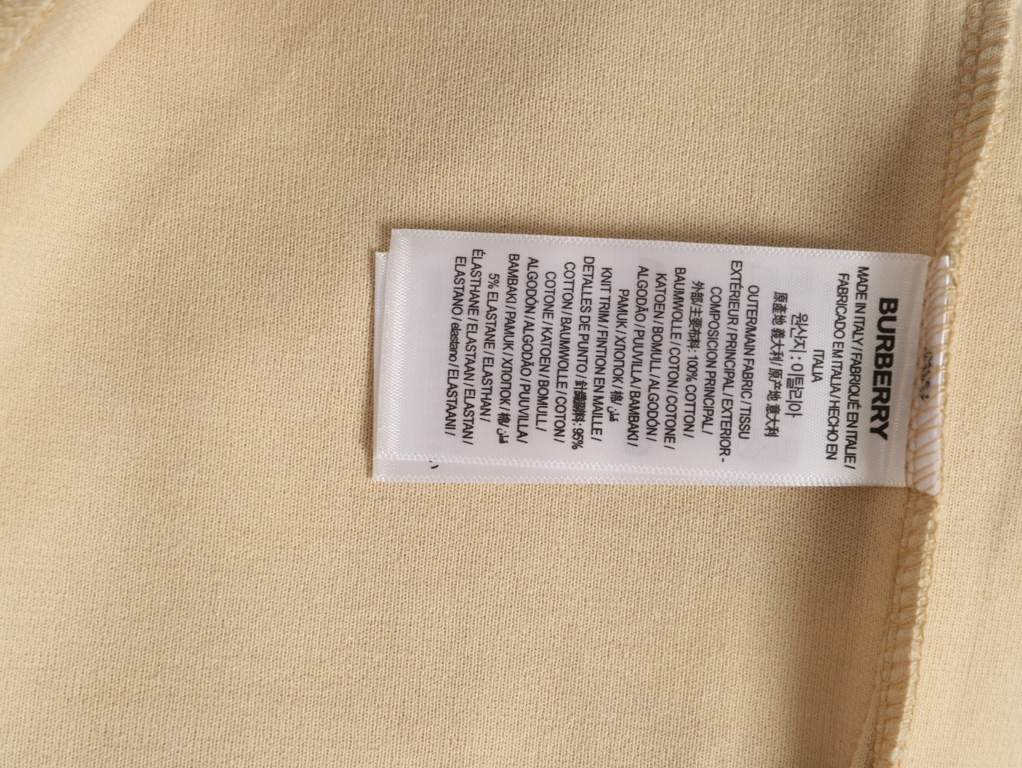 Burberry Long-sleeved Polo Shirt