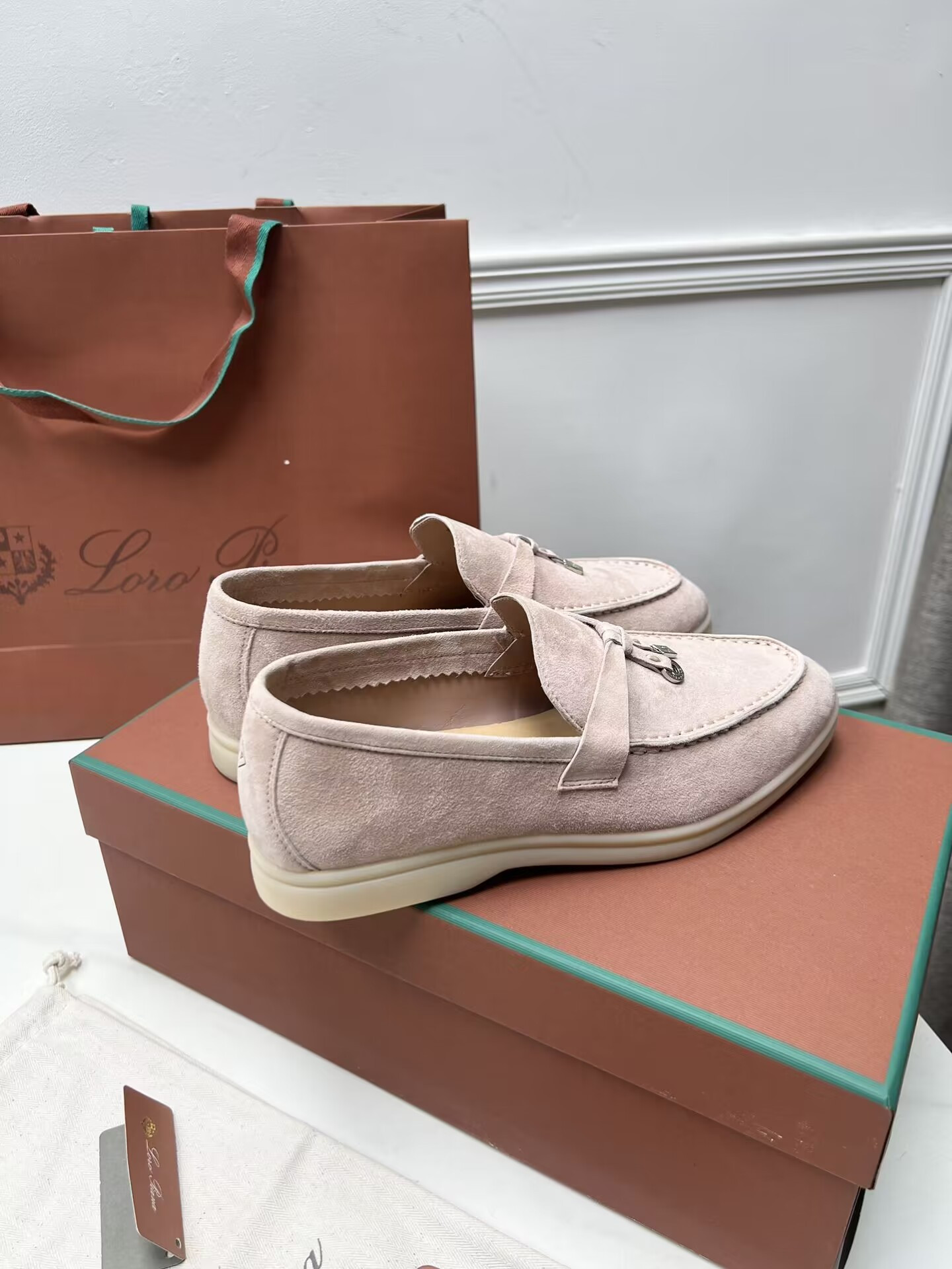 UA Loro Piana Summer Charms Walk Loafers