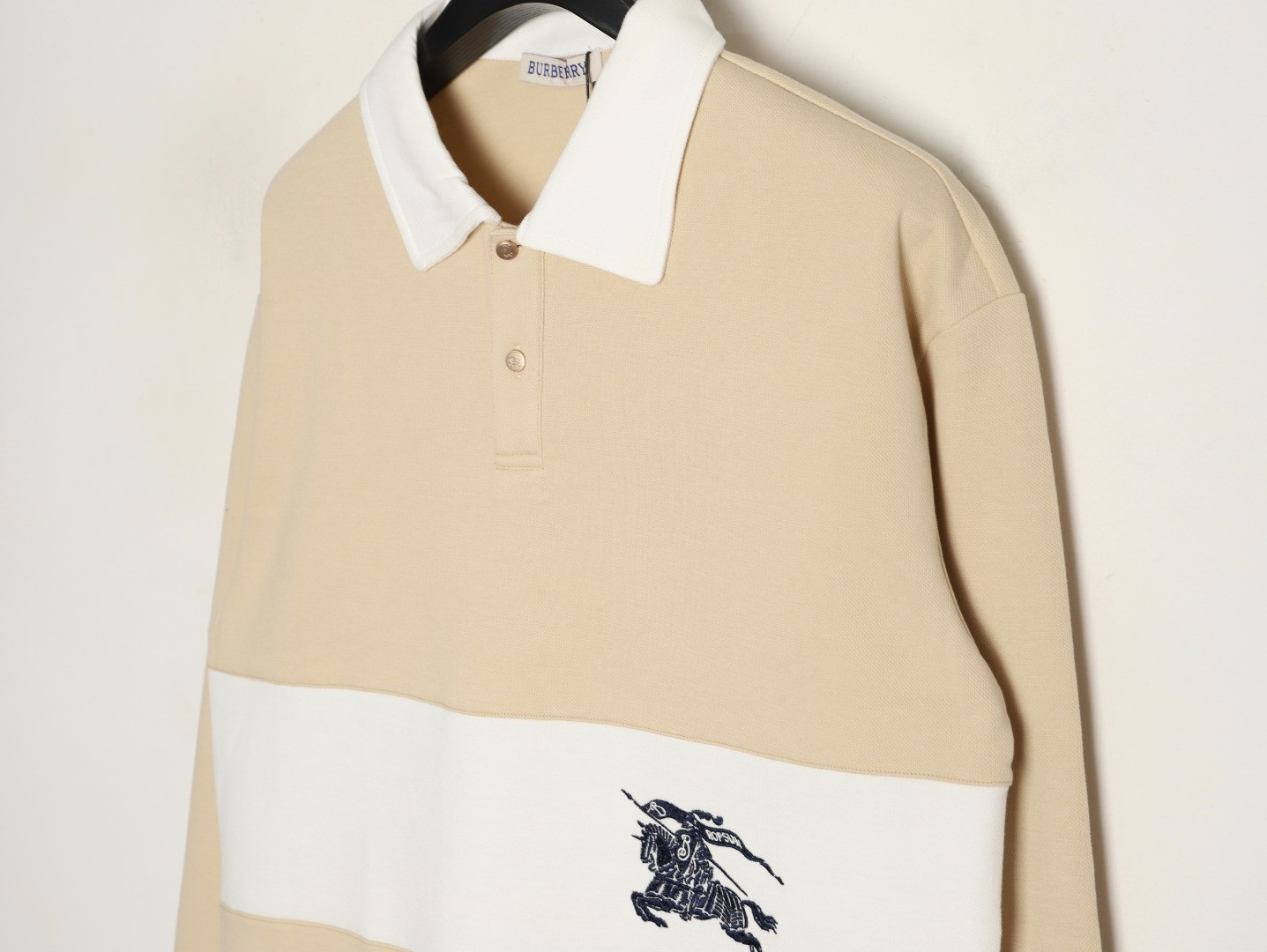 Burberry Long-sleeved Polo Shirt