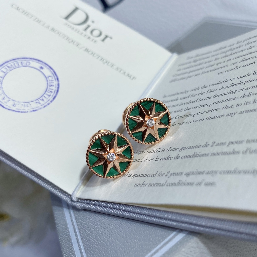 Dior compass Stud Earrings