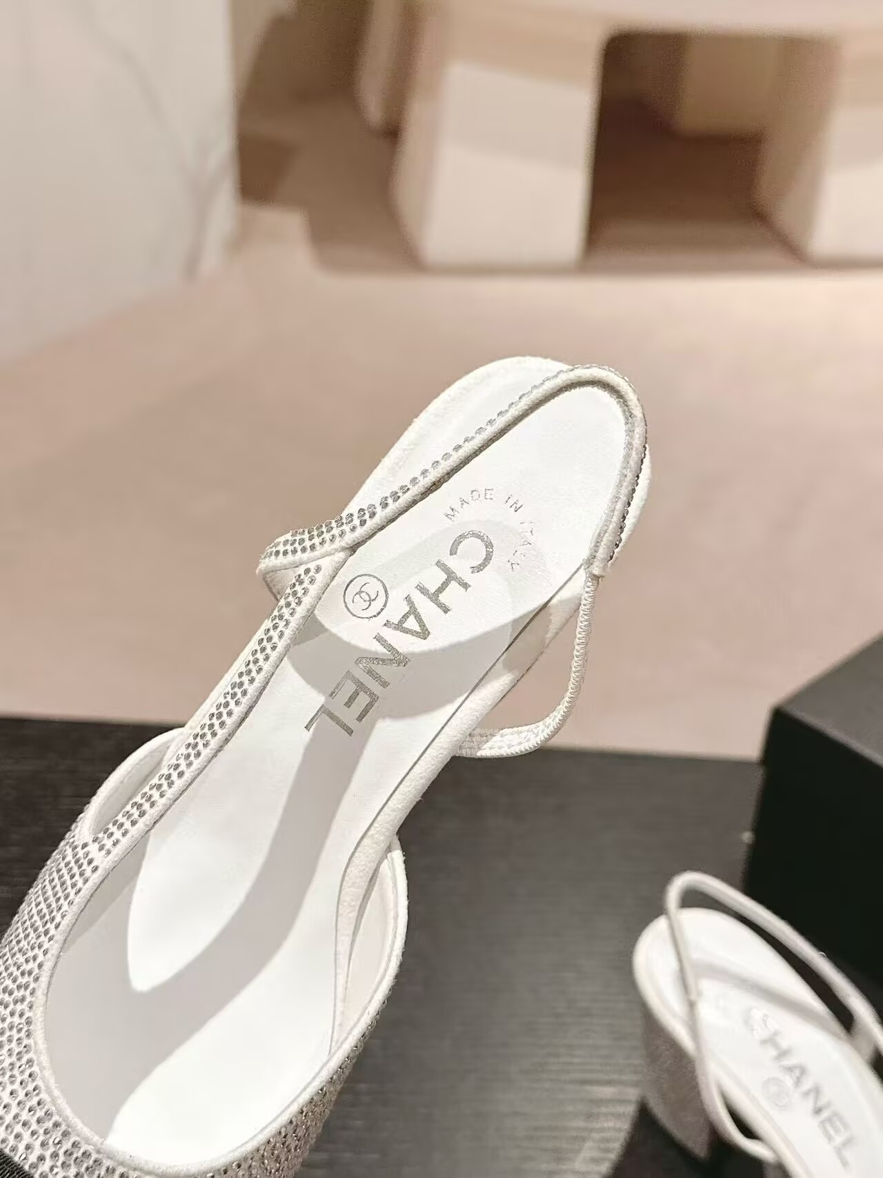 UA CHANEL SLINGBACKS