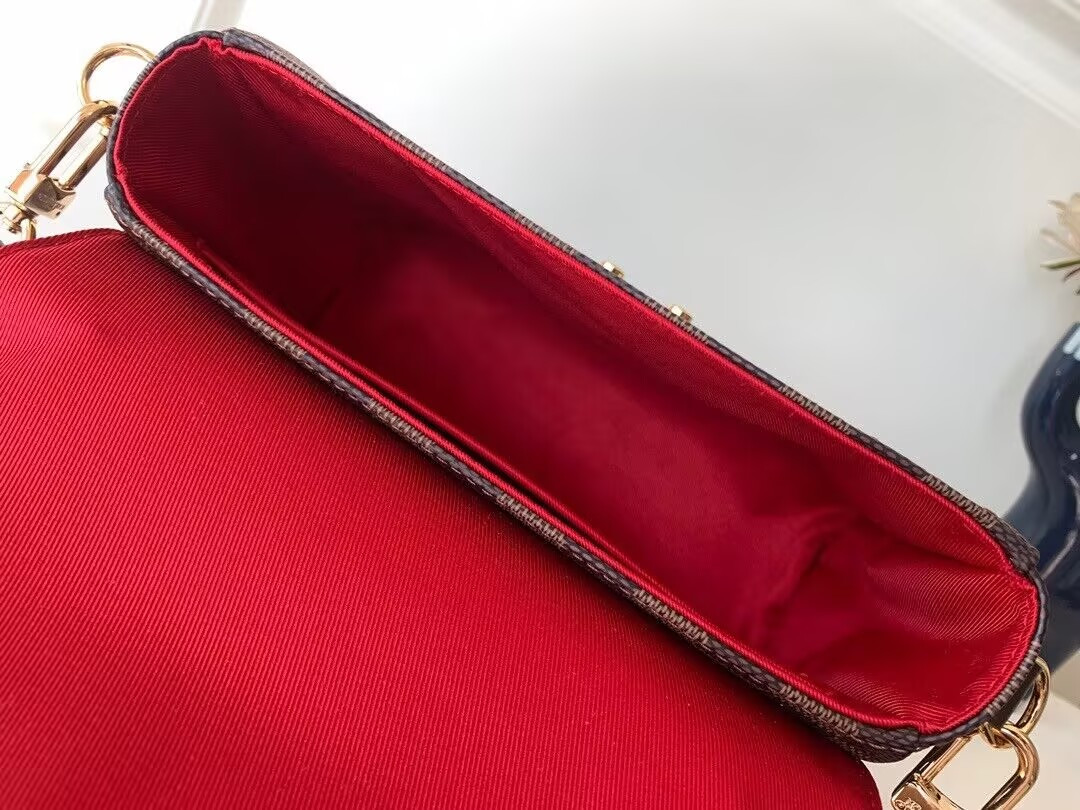 LV Damier Ebene Croisette Bag N53000 24.5x24.2x9cm