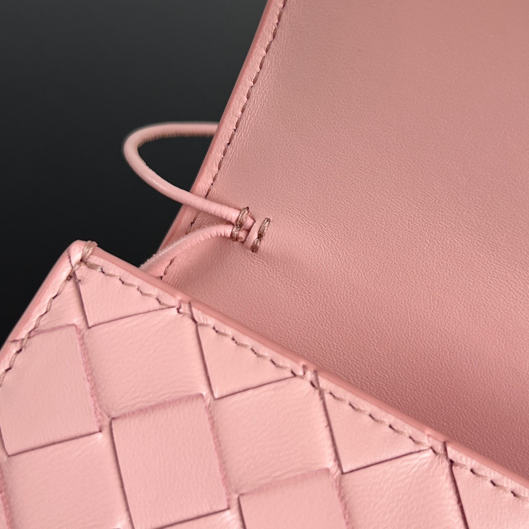 BOTTEGA VENETA Long Clutch Andiamo With Handle Fondant 31x13x3cm