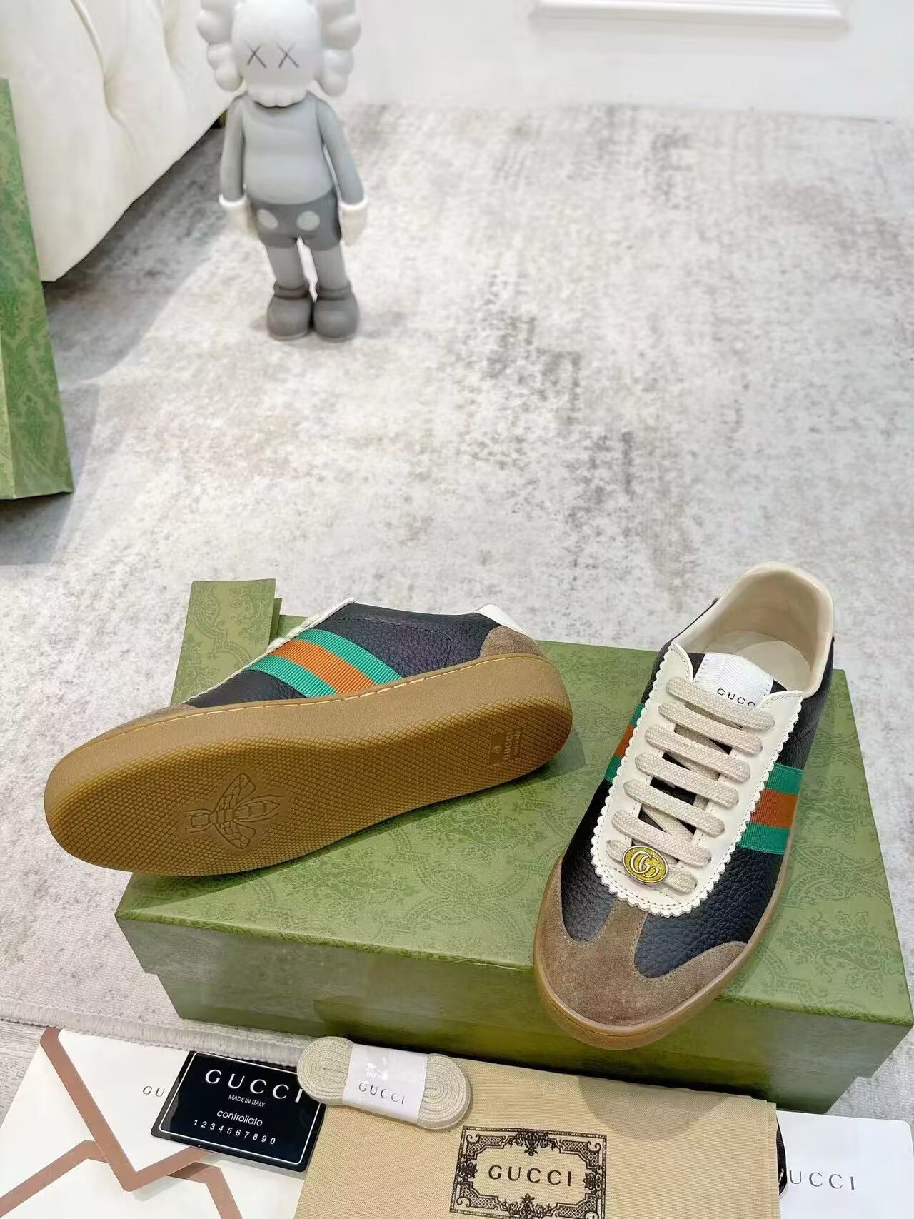 UA GUCCI G74 Web Sneaker