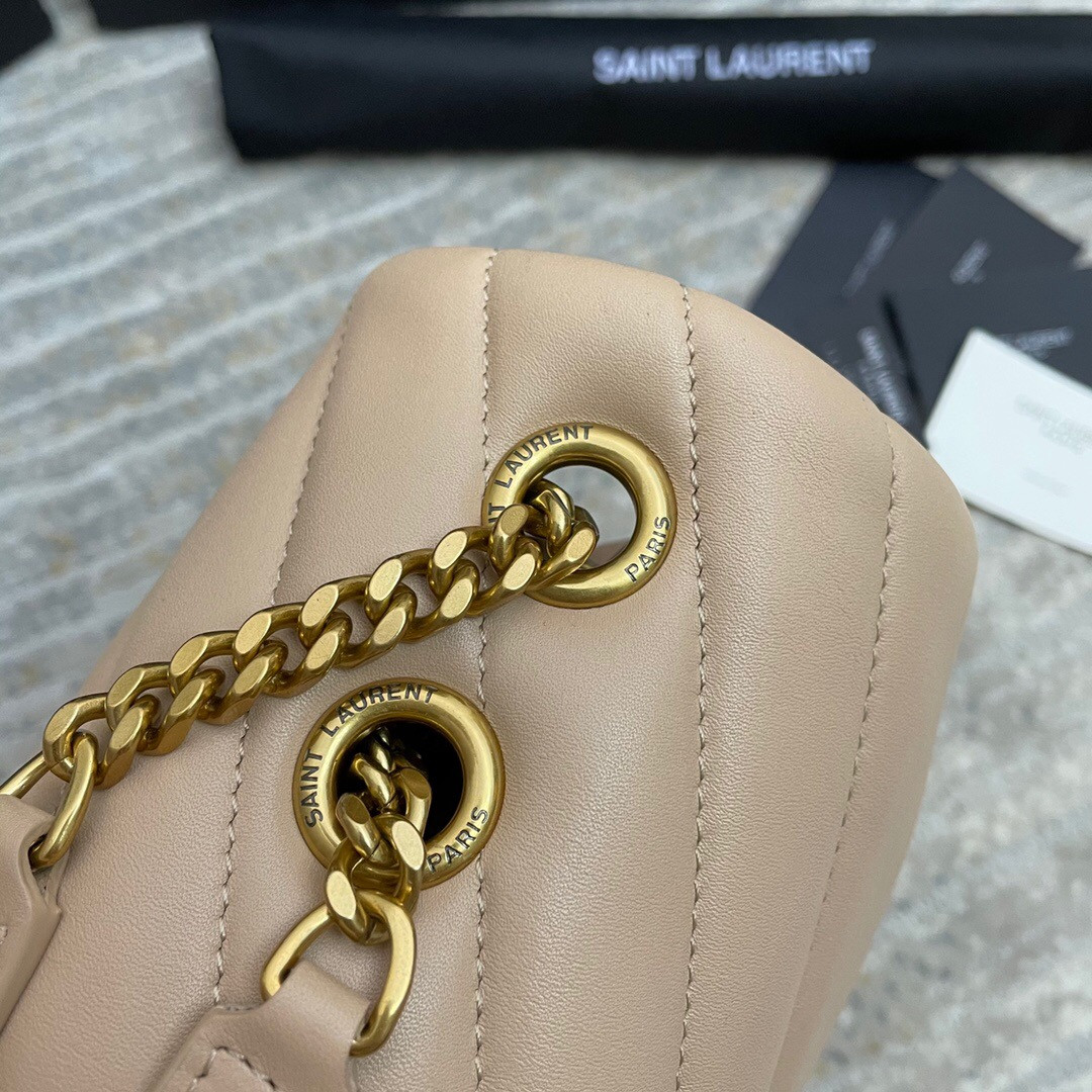 YSL LOULOU MEDIUM IN QUILTED LEATHER 32x22x9cm