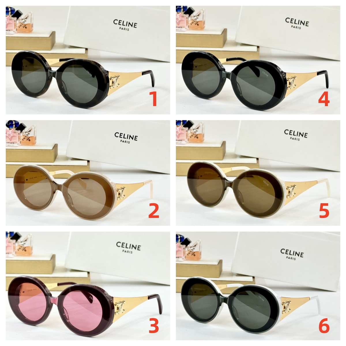 Celine Glasses CL42106U 52-22-145
