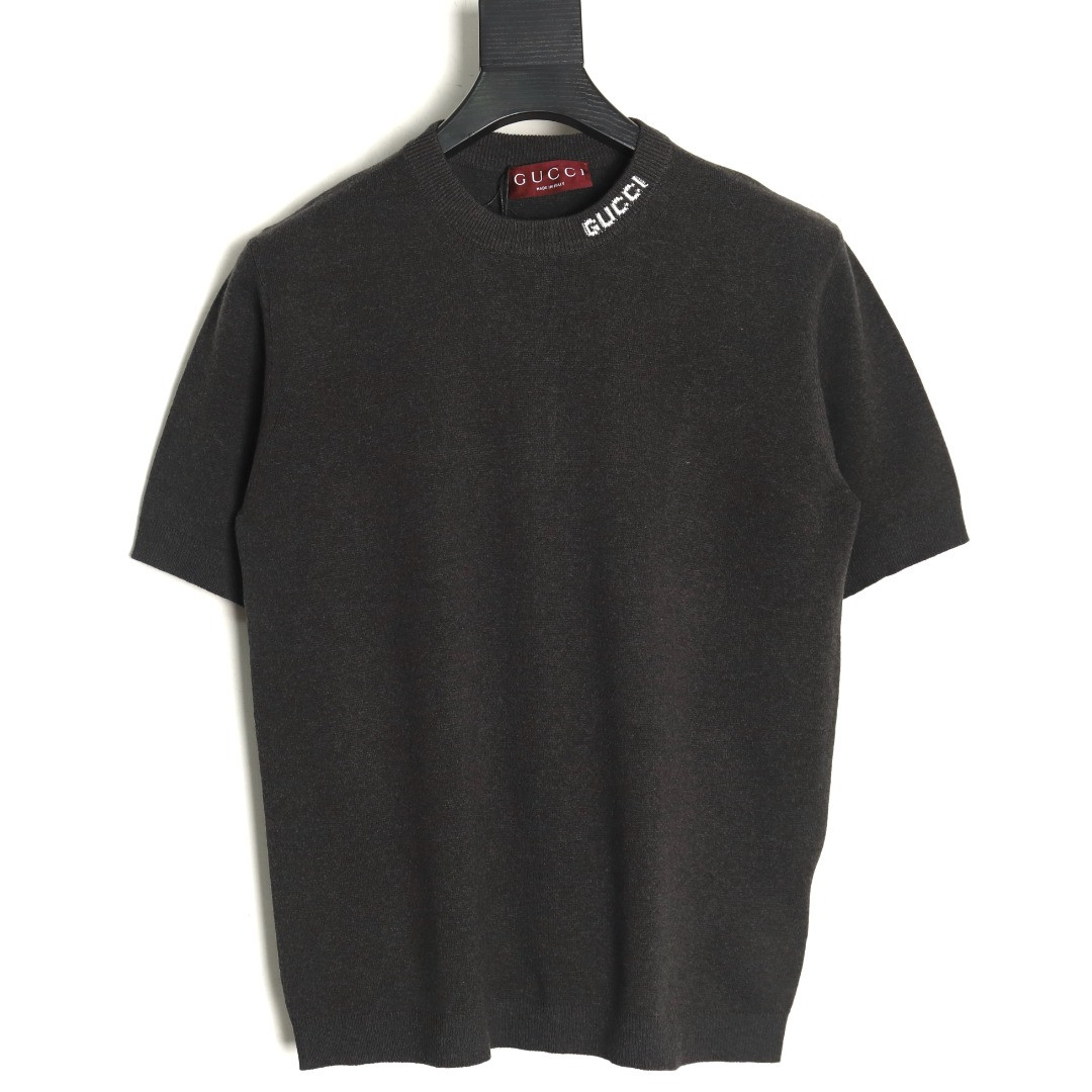 GUCCI GUC Knitted Short-sleeved