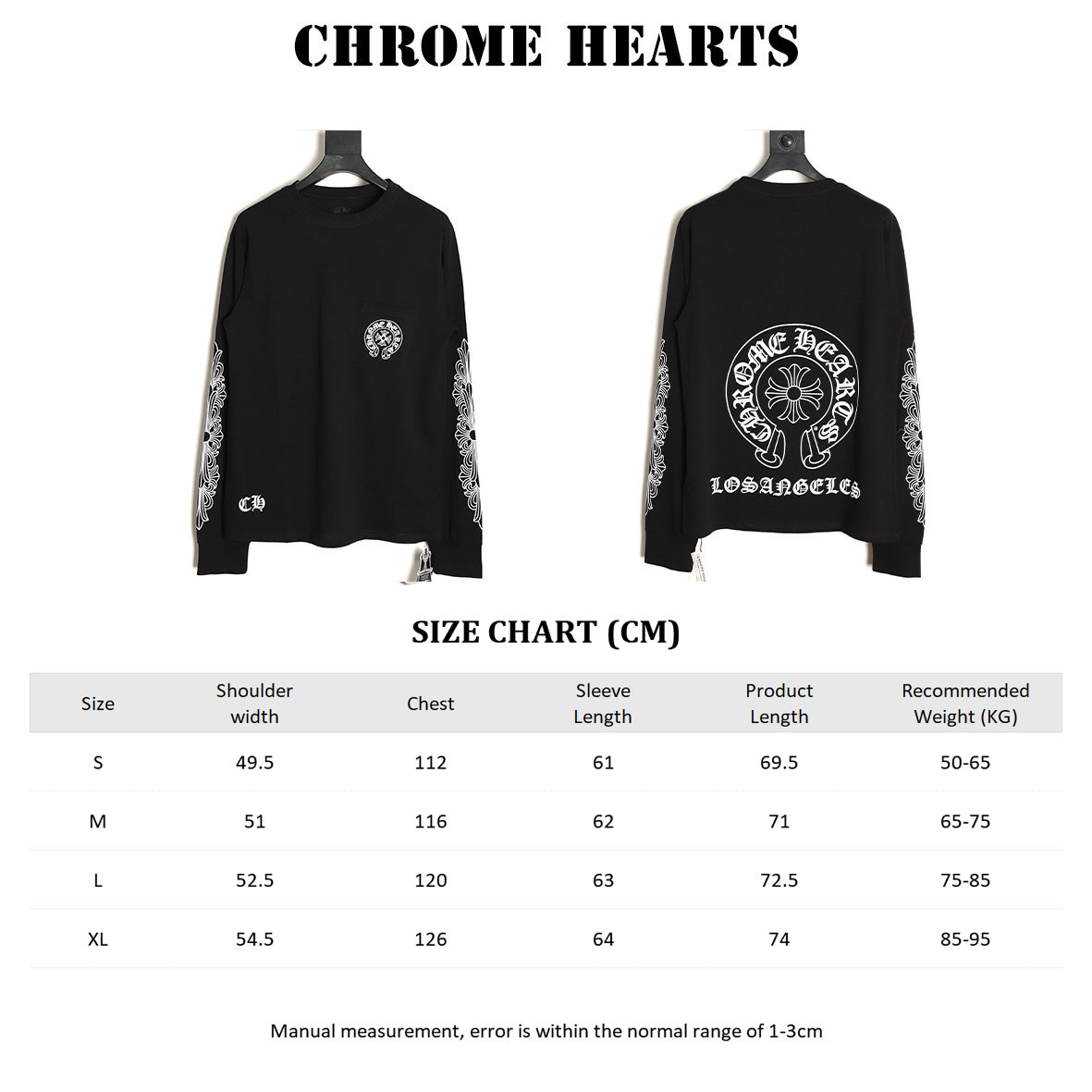 Chrome Hearts 25FW Long-Sleeved T-shirt