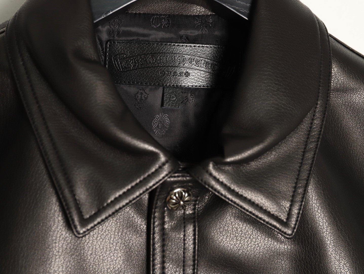 Chrome Hearts Leather Jacket