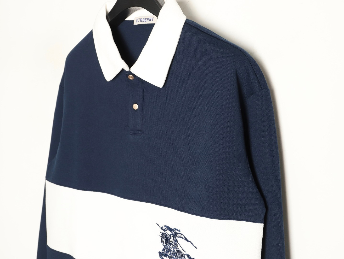 Burberry Long-sleeved Polo Shirt