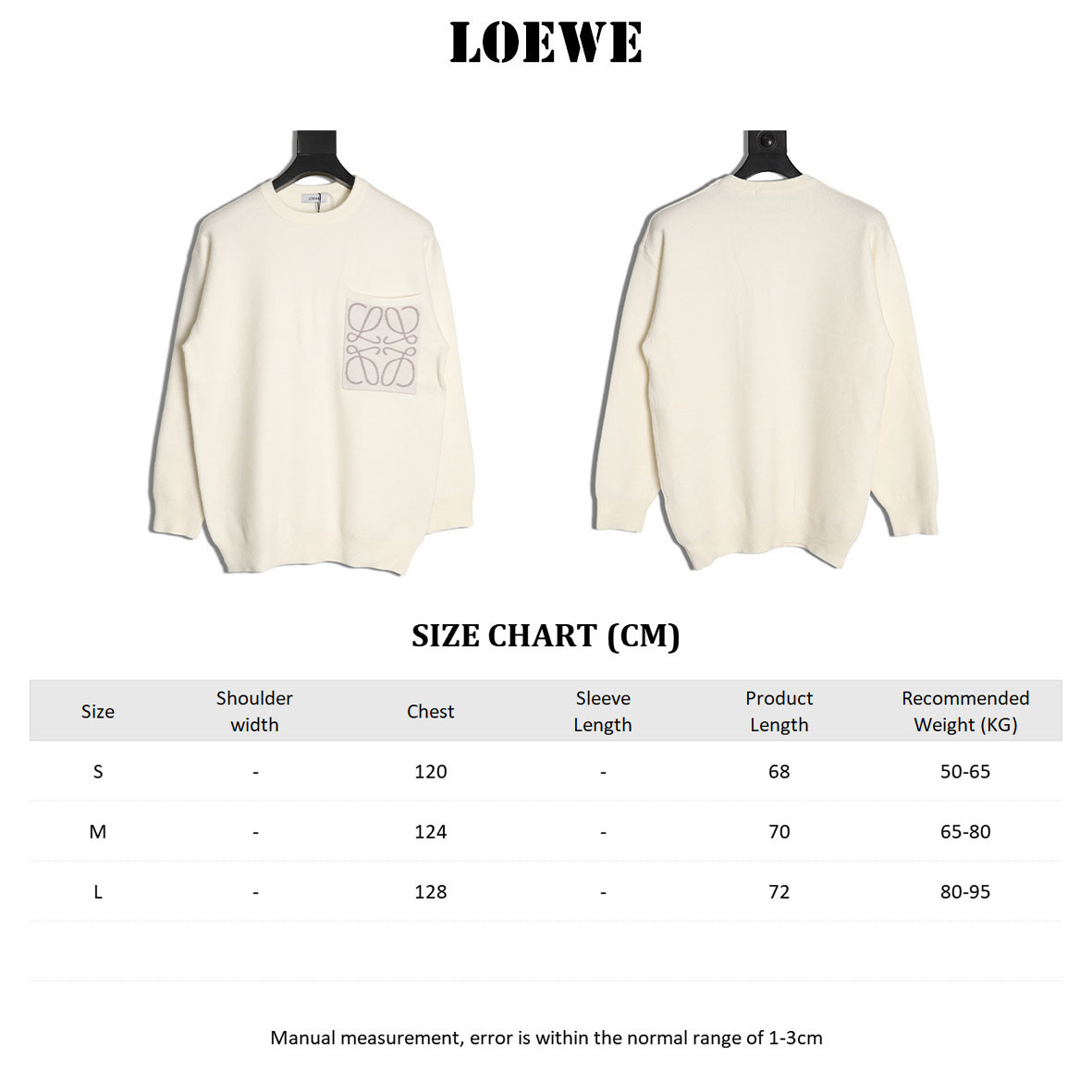 LOEWE 23ss Anagram Knitting Sweaters
