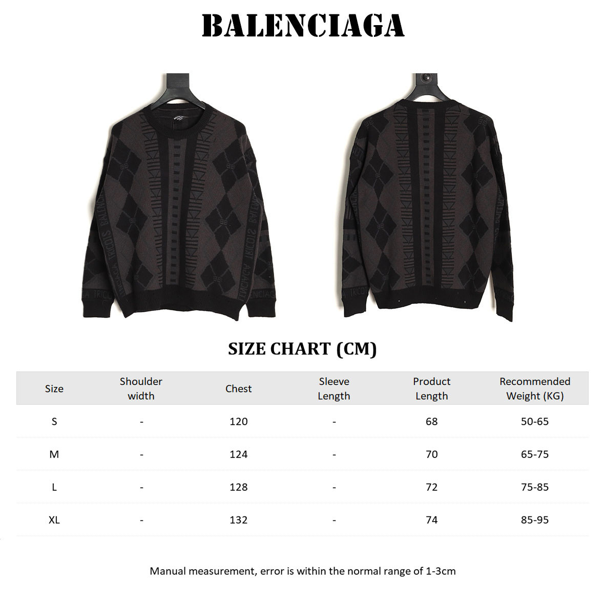 Balenciaga BLCG 25ss knitting Sweaters