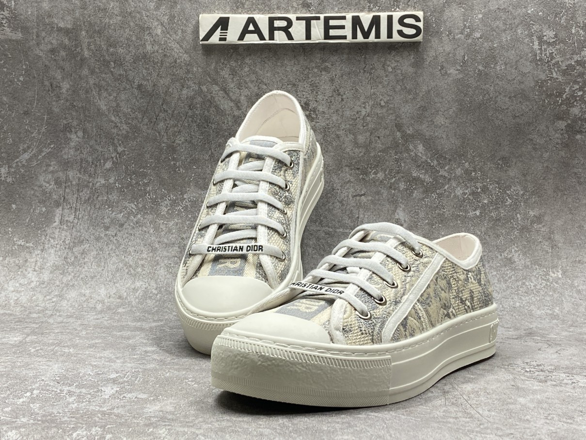 Dior Walk N Dior Patch Embroidery Grey