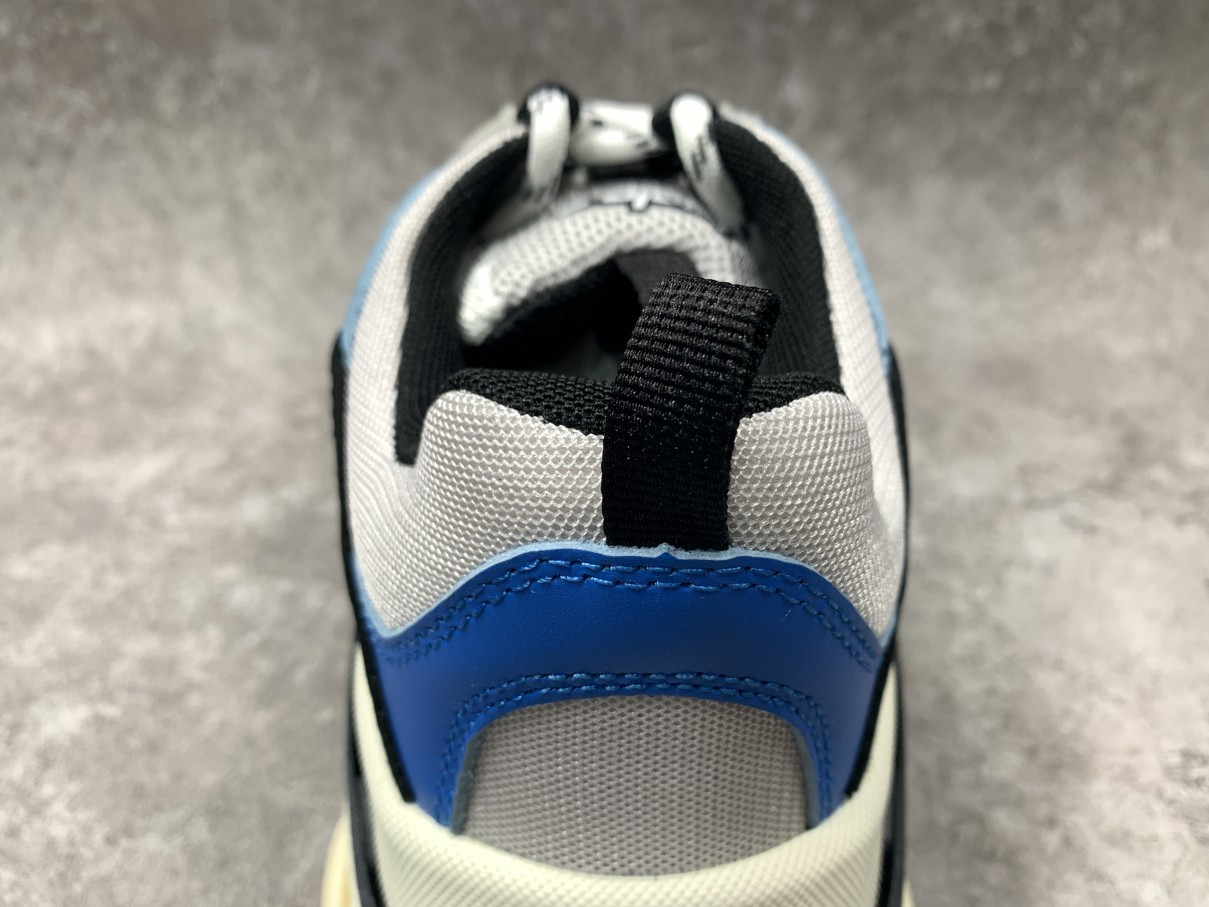 Balenciga Triple S Sneaker Black Blue White