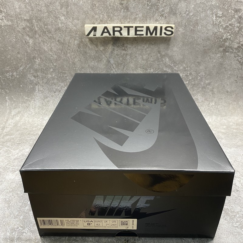 Air Jordan 1 Retro Low OG SP Travis Scott Black Phantom