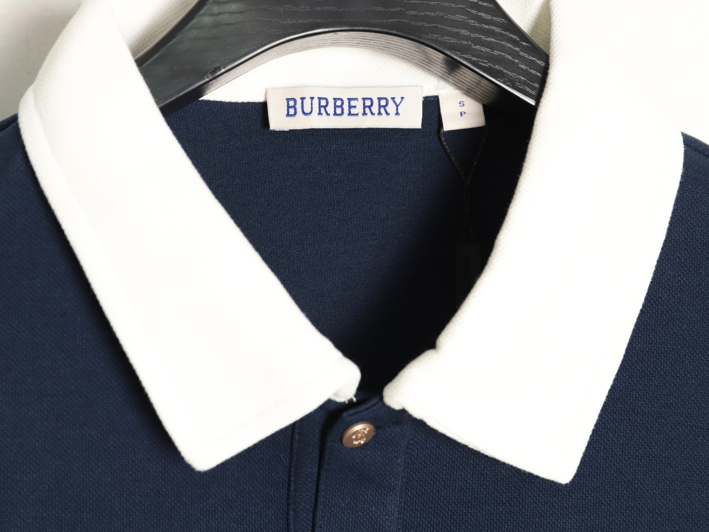 Burberry Long-sleeved Polo Shirt