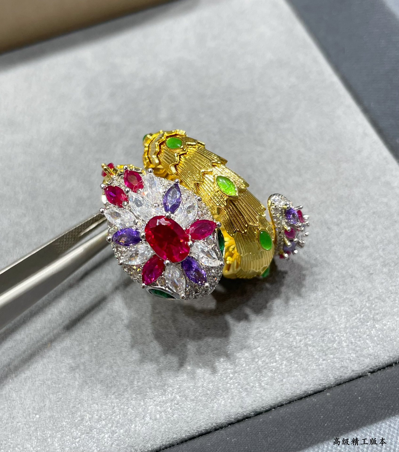 Bvlgari Diamond Princess Snake Ring