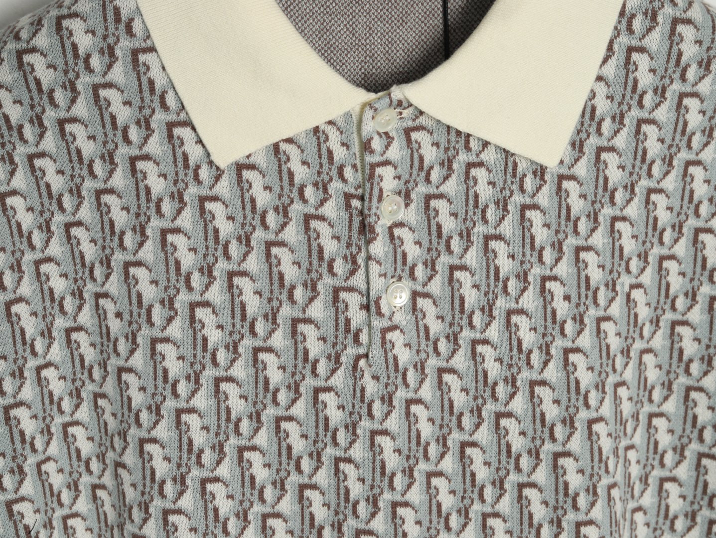 Dior knitting Short-sleeved Polo shirt
