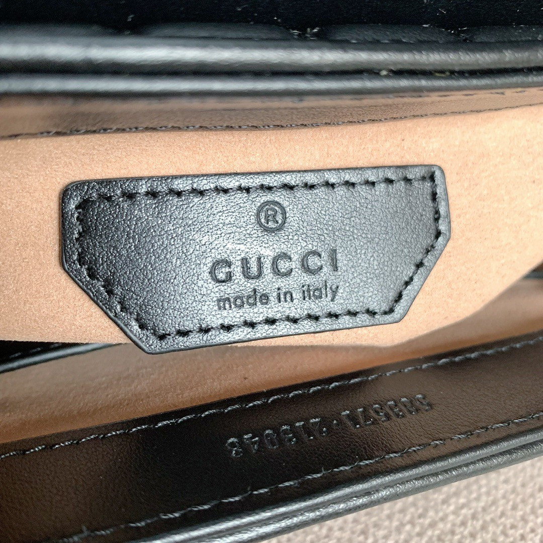 GUCCI GG Marmont series mini handbag 21cm