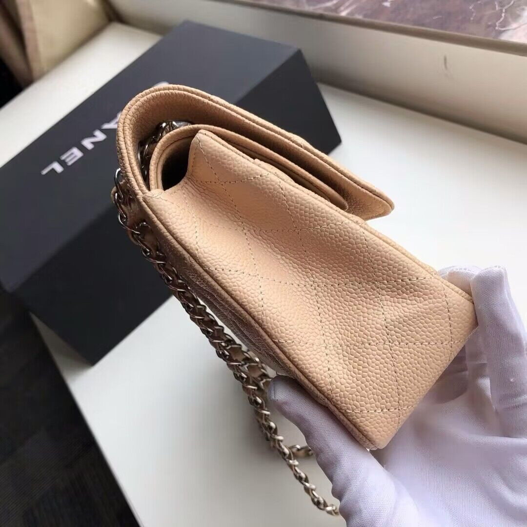 Chanel Classic Flaps mediun Caviar leather