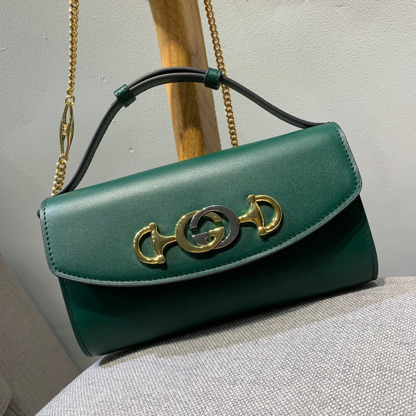 Gucci Zumi smooth leather mini shoulder bag