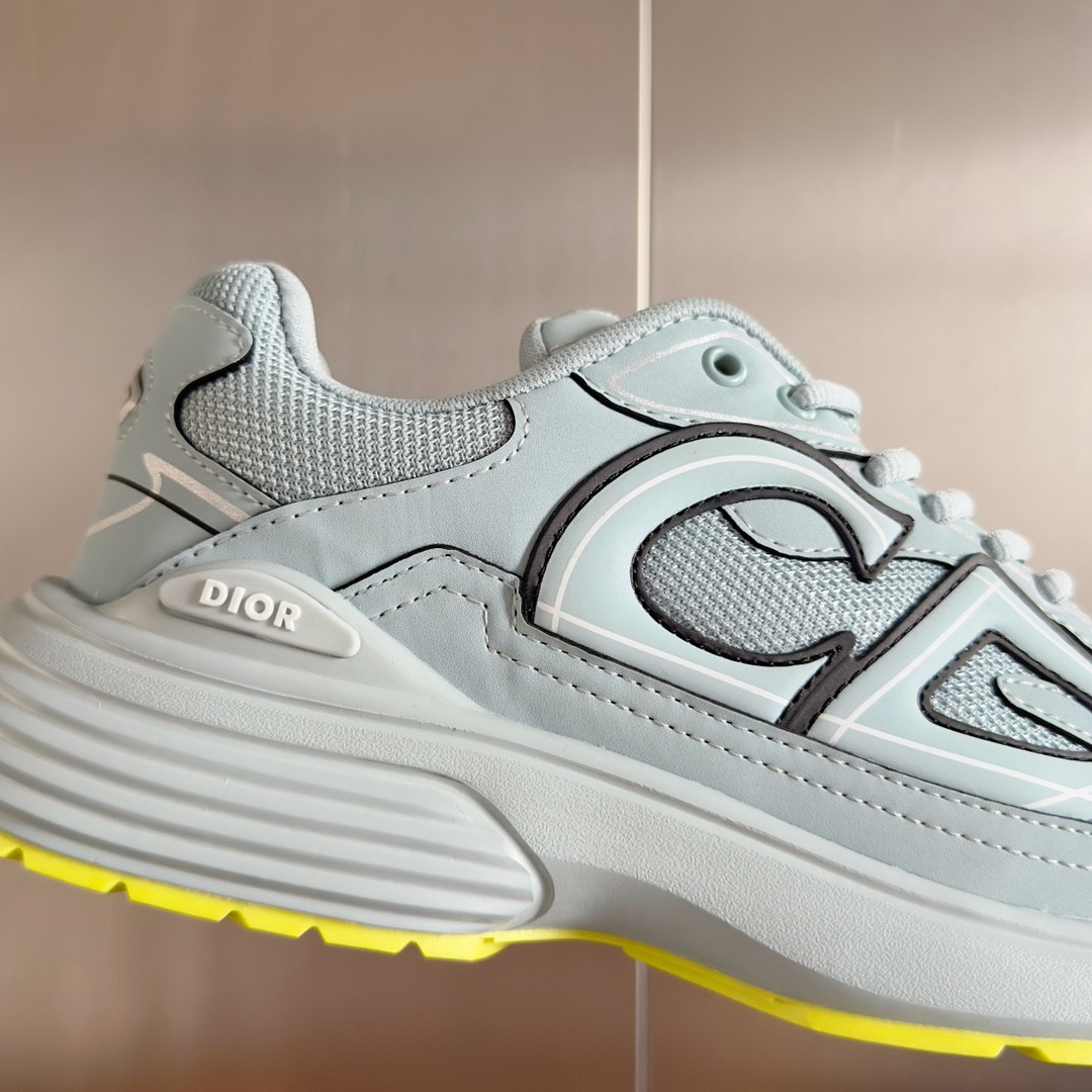 UA DIOR B30 Sneaker Blue Mesh and Technical Fabric