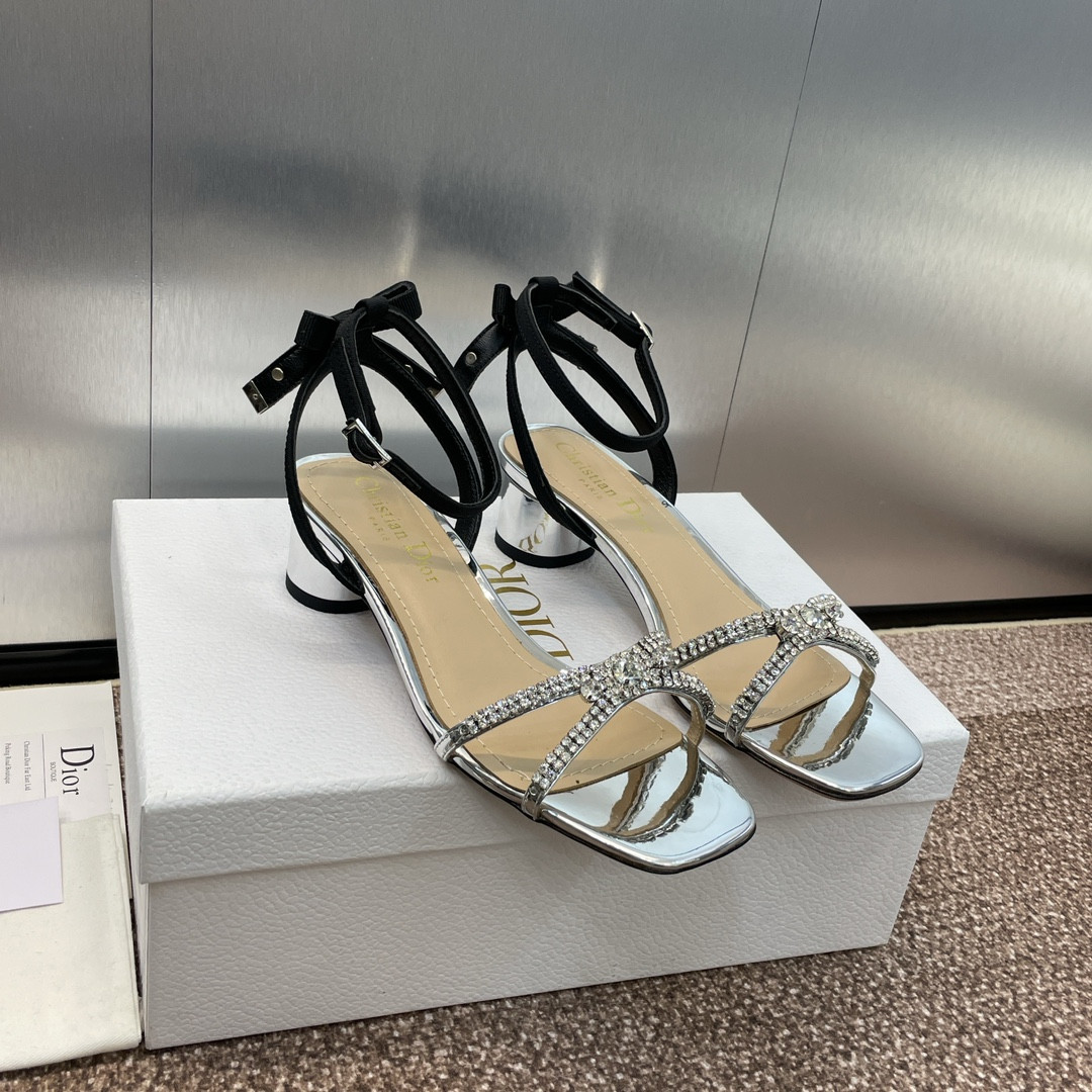 UA Dior Or Dior Sunset Heeled Sandal mid heeled