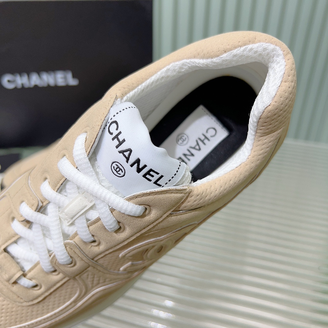 UA CHANEL SNEAKERS Fabric