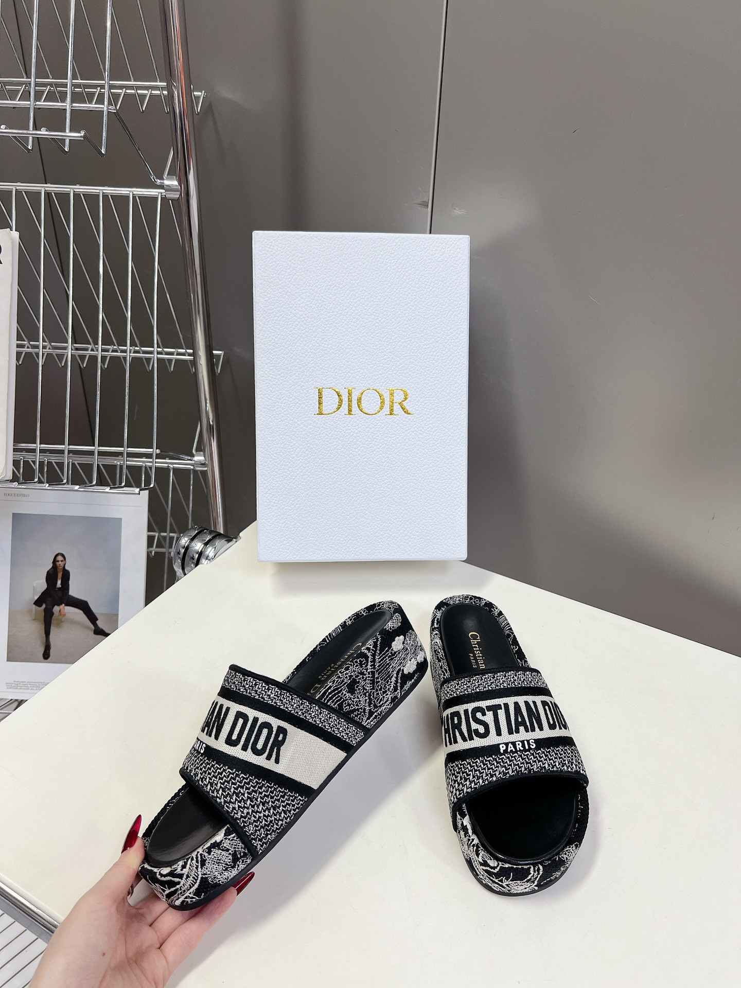 UA Dior Platform Sandals