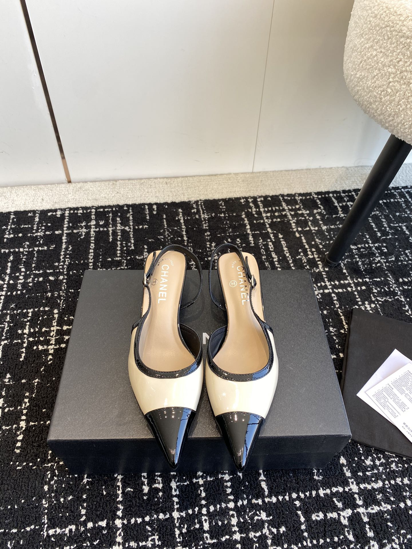 UA CHANEL SLINGBACKS