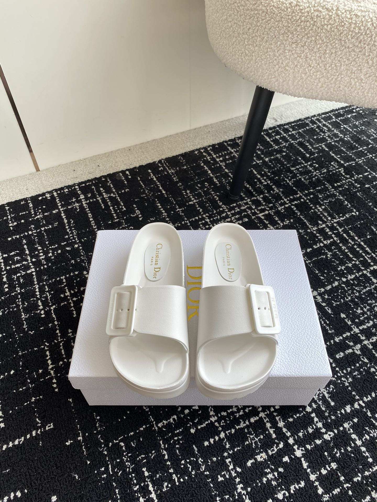 UA Dior Slide White