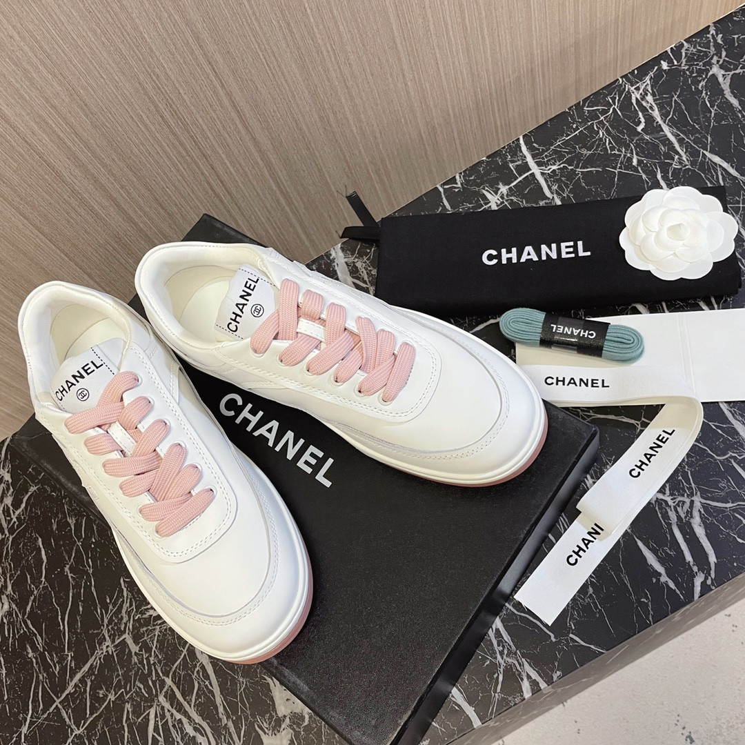 UA CHANEL SNEAKERS calfskin