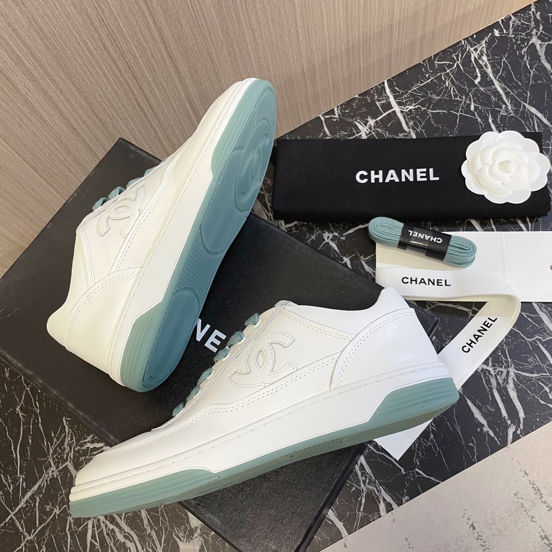 UA CHANEL SNEAKERS calfskin