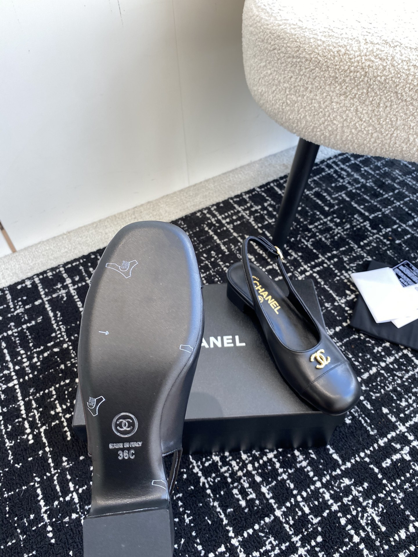 UA CHANEL SLINGBACKS