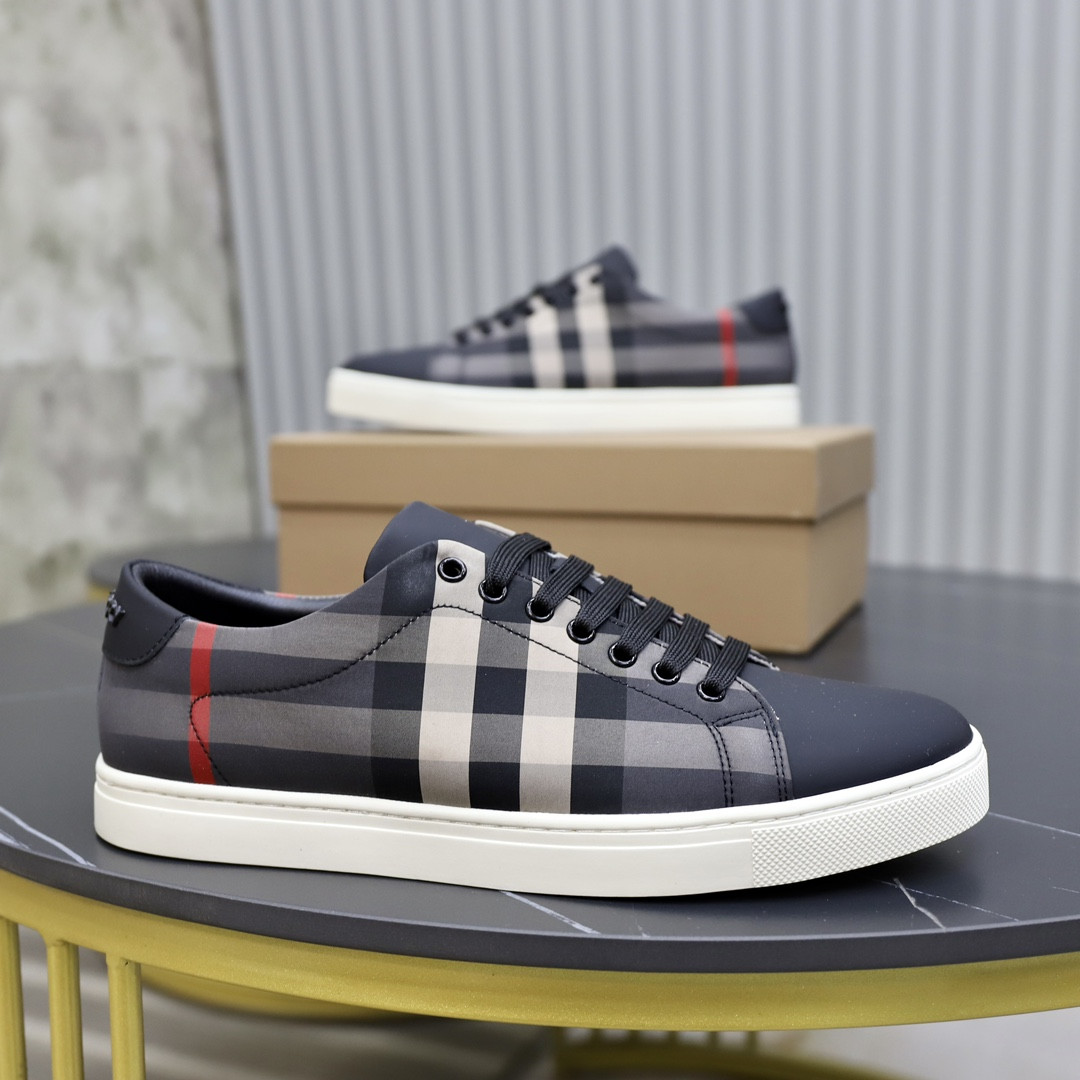 UA Burberry Check Sneakers