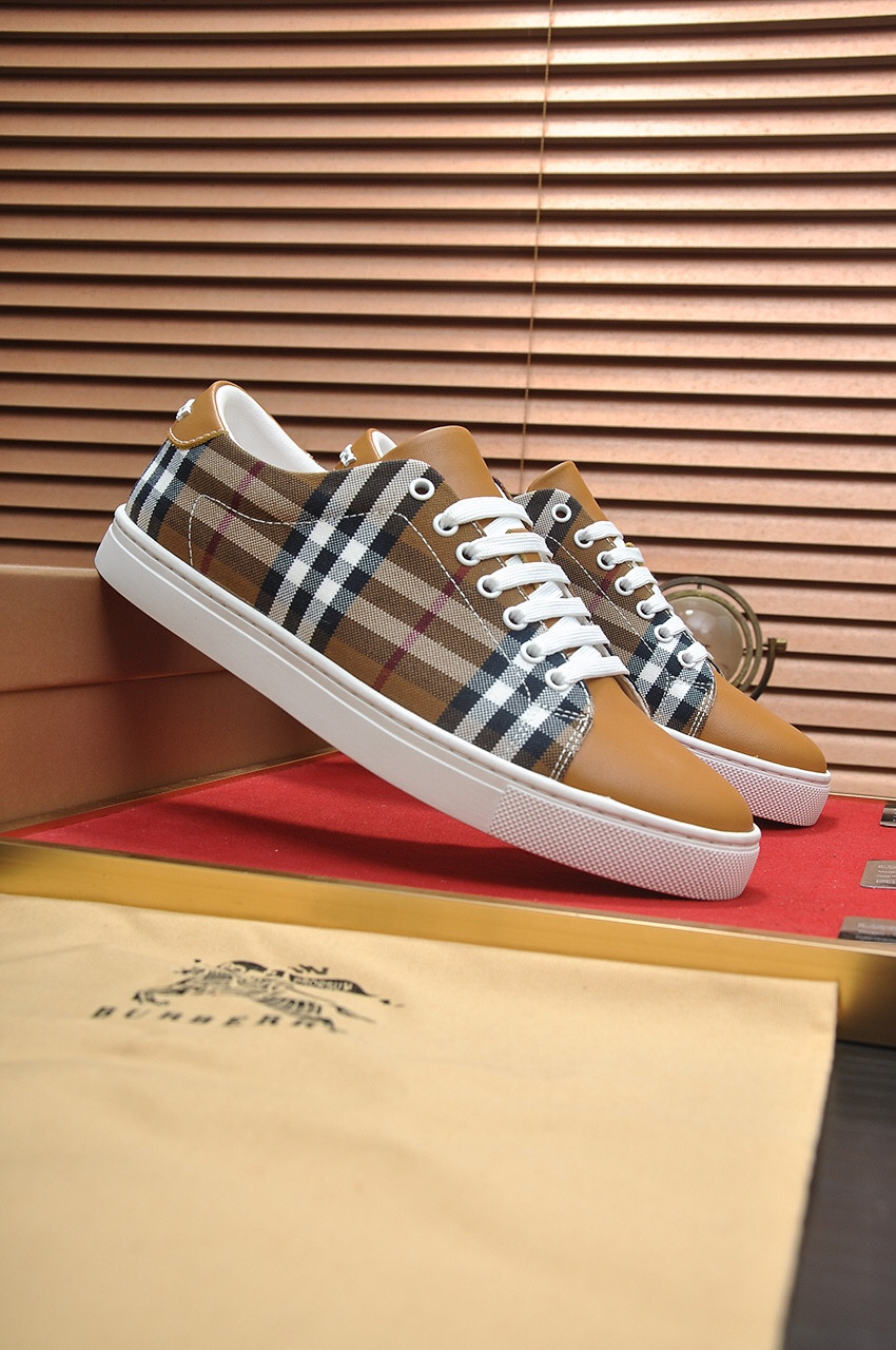 UA Burberry Check Sneakers