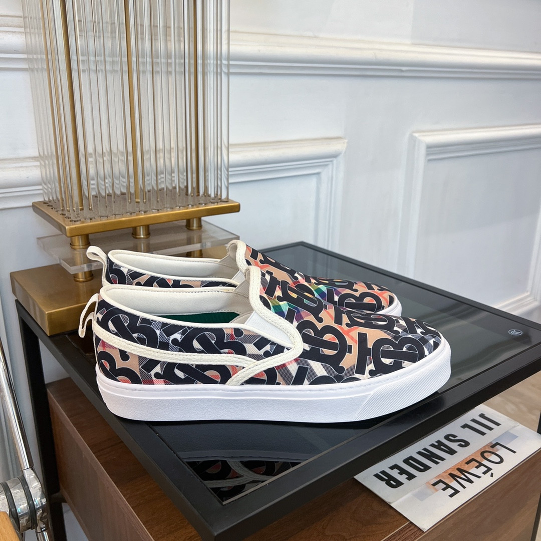 UA Burberry Slip On Sneakers