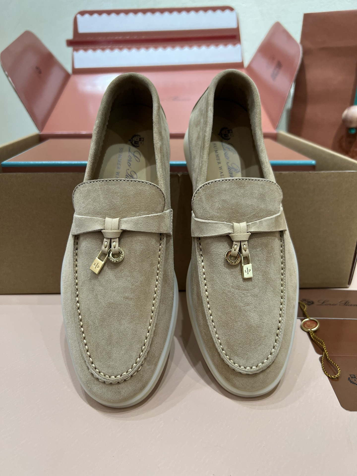 UA Loro Piana Summer Charms Walk Loafers