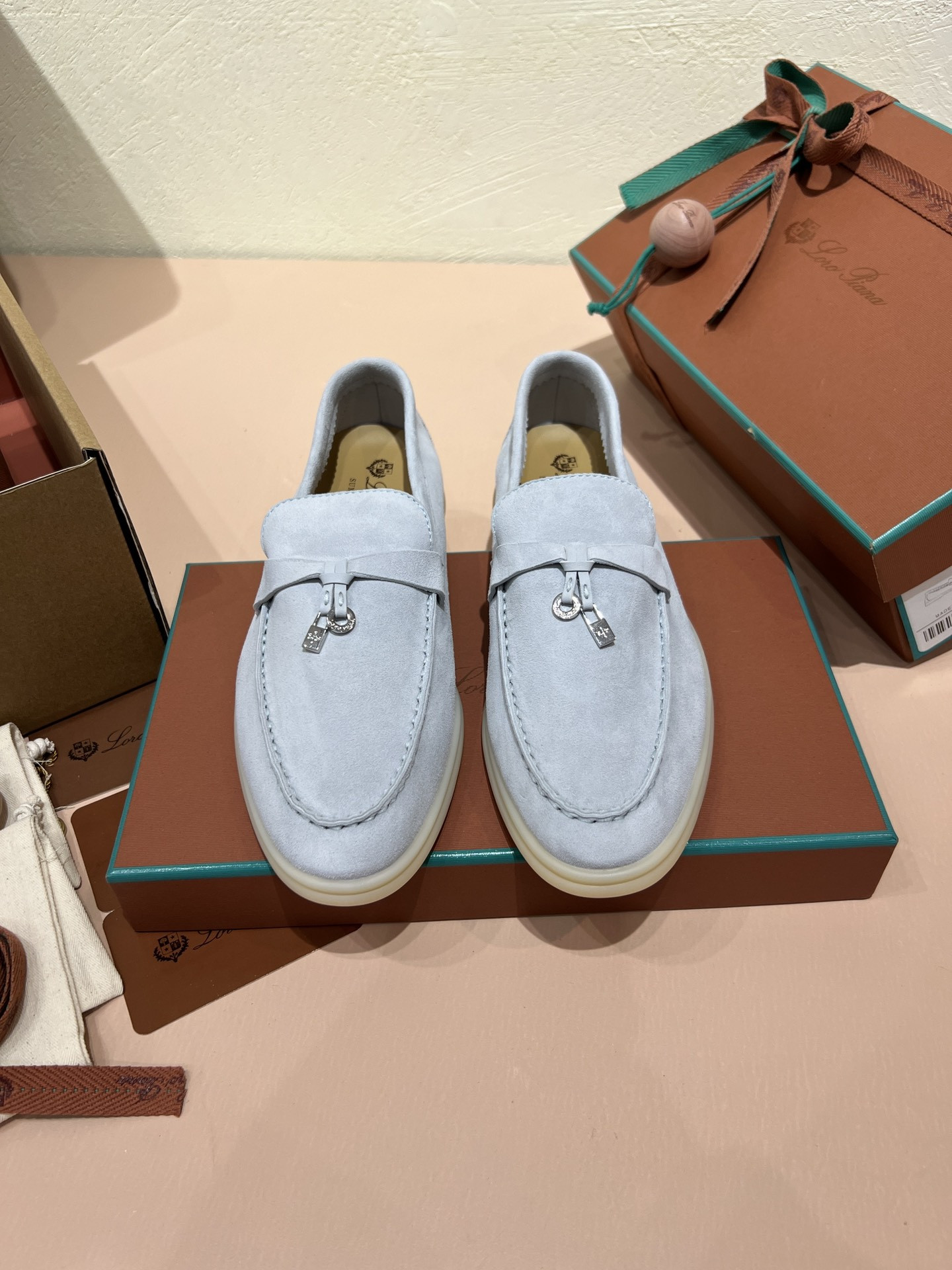 UA Loro Piana Summer Charms Walk Loafers