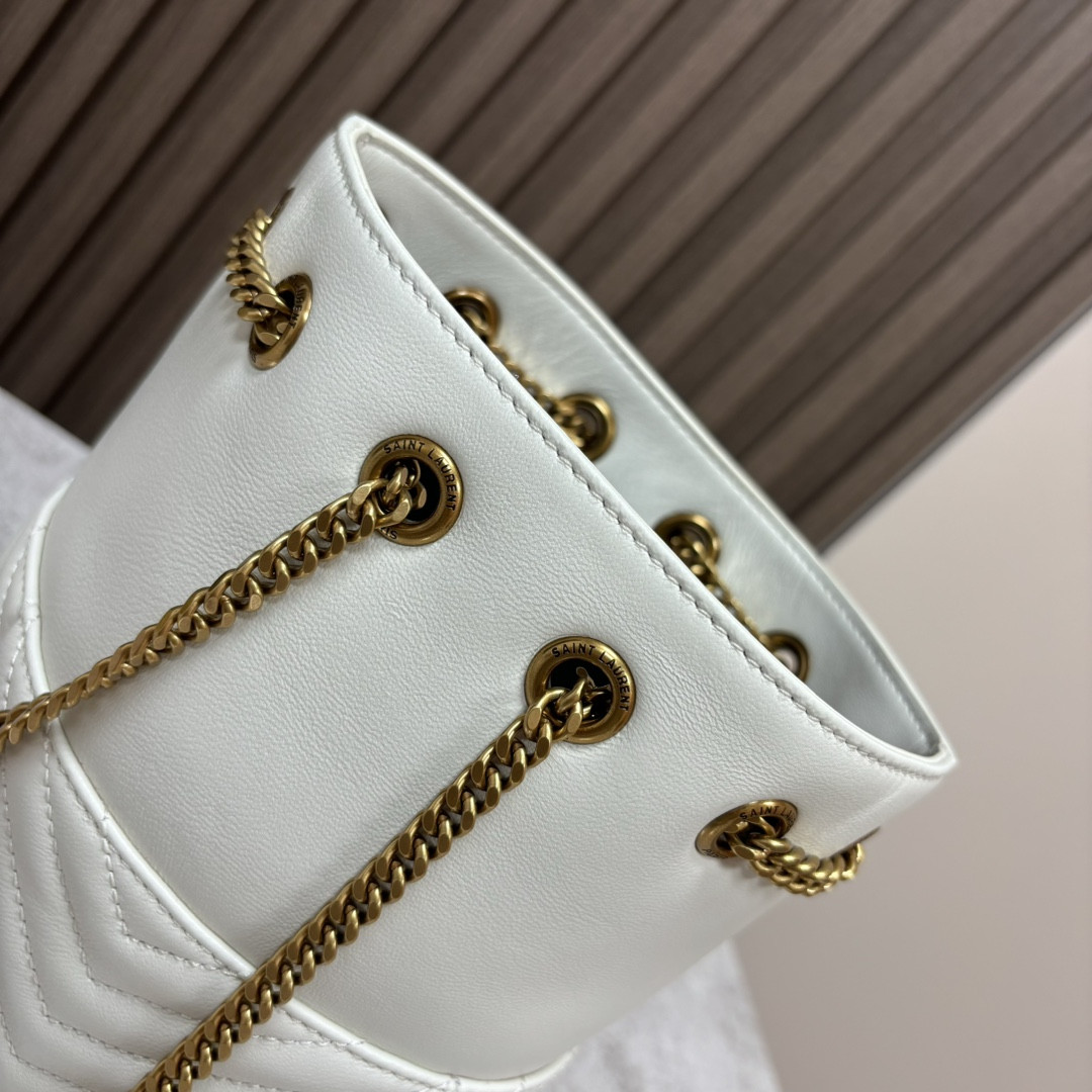 YSL MINI JOE IN LAMBSKIN 19x13x13cm