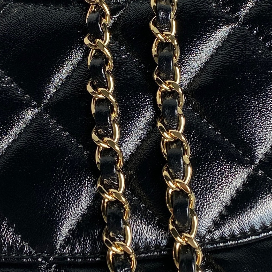 CHANEL WALLET ON CHAIN   17x25x8cm